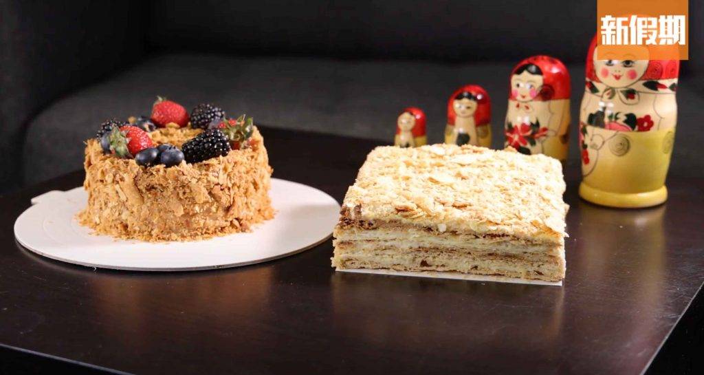 東歐蛋糕 店子有售賣2款拿破崙。