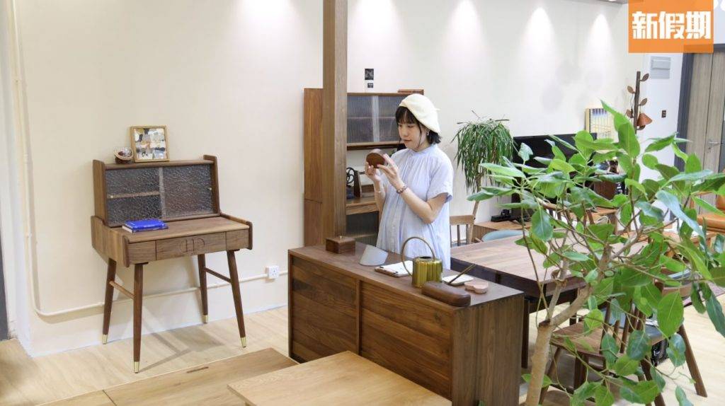 傢俬店Cafe 沙田 工作室糅合傢俬、咖啡店及共享空間3大元素。