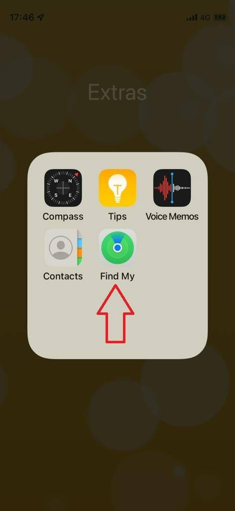 iPhone 在已用同一Apple ID聯繫起來的蘋果設備直接開啟「尋找我的」應用程式，就不需再次登入