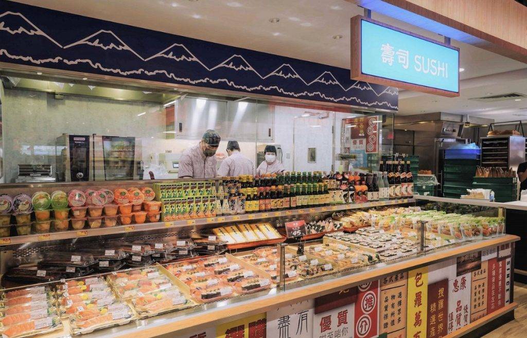 惠康,葵涌,超市 壽司專區有18年經驗的壽司師傅場駐場，即製超過60款日式美食。