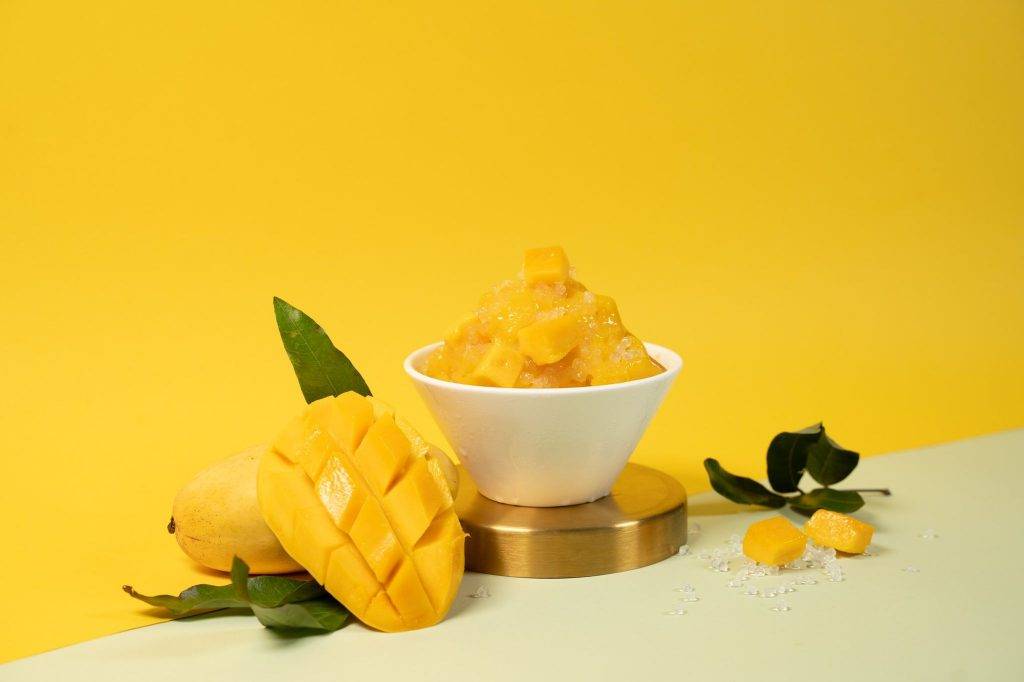 研香 芒果冰，用上一隻芒果的果肉製作，鮮甜可口！