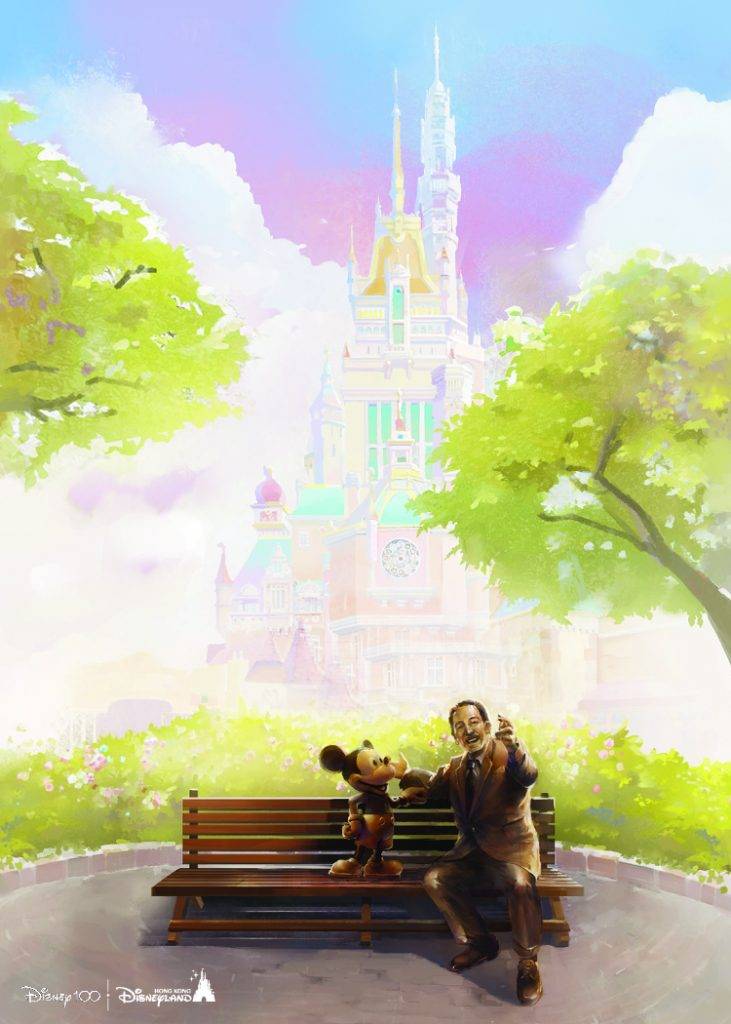 迪士尼魔雪奇緣 迪士尼2023 華特•迪士尼與米奇老鼠銅像將會在香港出現！
