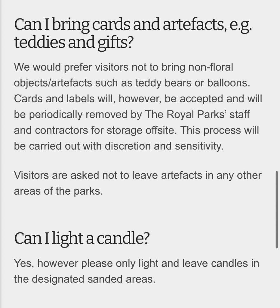 英女王 英國皇家公園通知