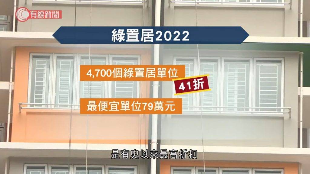 綠置居2022 「綠置居2022」是有史以來最高折扣