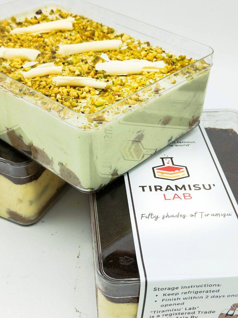 Tiramisu Lab 開心果Tiramisu $78，是實體店的常駐款式，不少網民推介指其開心果味道十分濃郁！