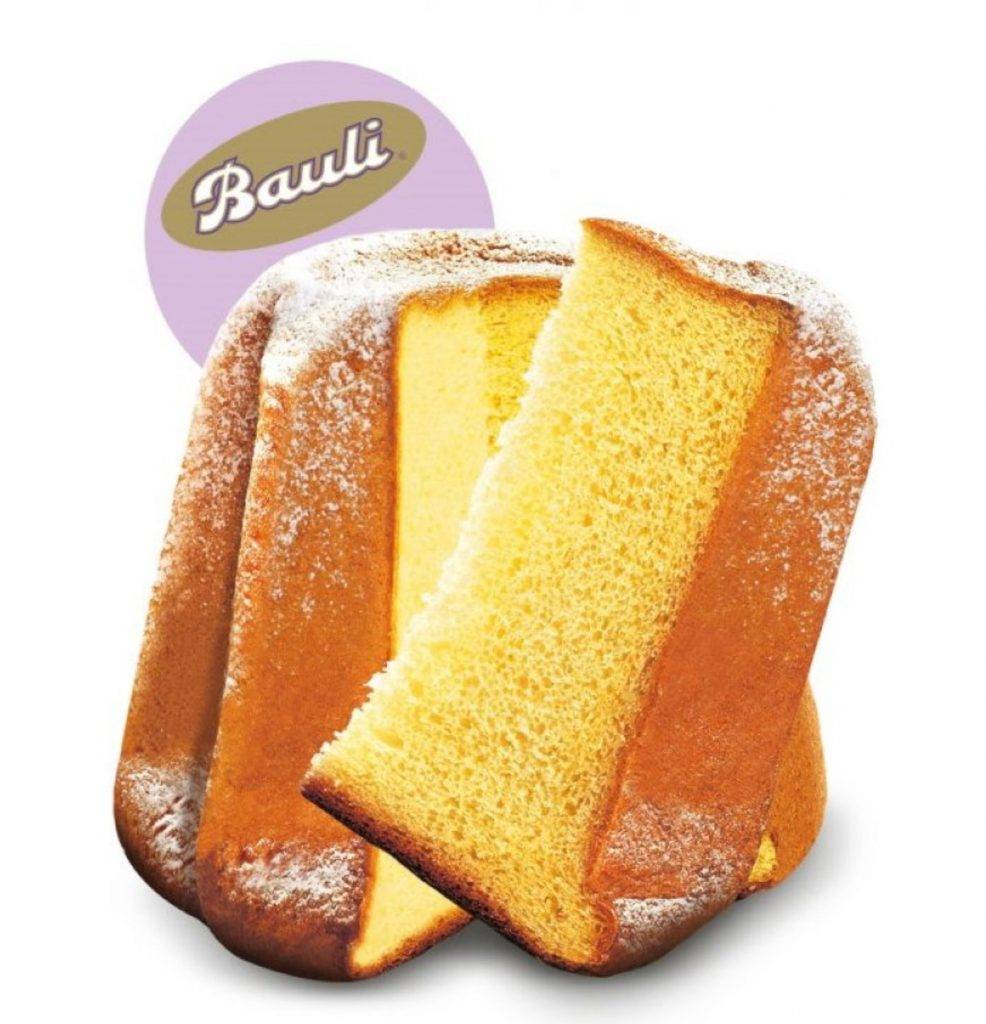 甜品 Pandoro口感介乎於麵包和蛋糕中間，意大利人會配搭不同淋醬享用。