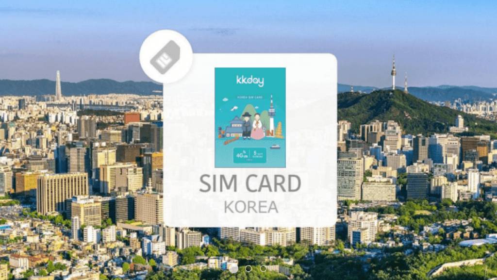 韓國電話卡 韓國電話卡｜韓國網卡SK Telecom 5/8天上網卡