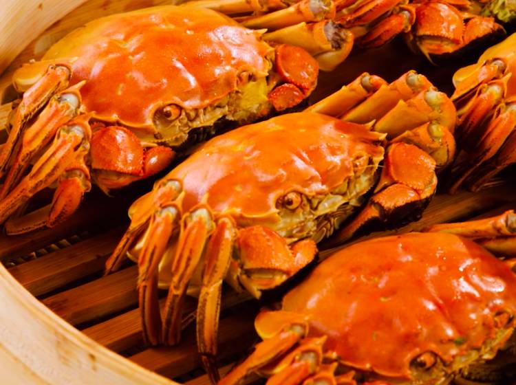 大閘蟹放題 黃大仙區的京都大酒樓推出2小時任食大閘蟹，$498就食到！