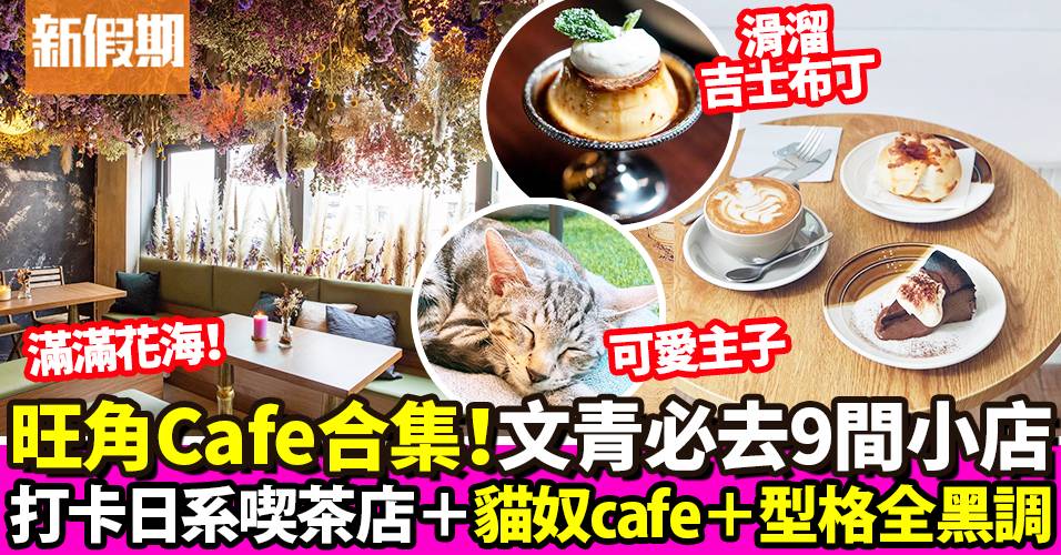 旺角Cafe｜推介9間：平價樓上cafe日系手作甜品＋坐得耐無限時貓貓cafe