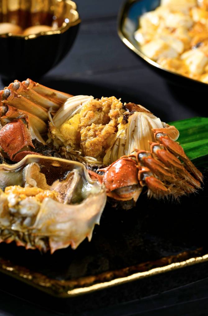 大閘蟹套餐 人氣必食的江蘇清水大閘蟹，每一隻都好多蟹膏。