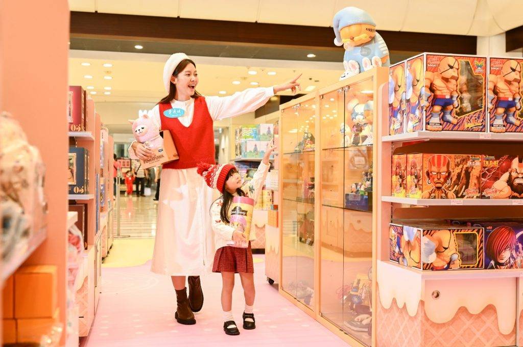 玩具展 期間限定店有 #FUWAFUWA世界 羊駝系列 等超人氣商品。