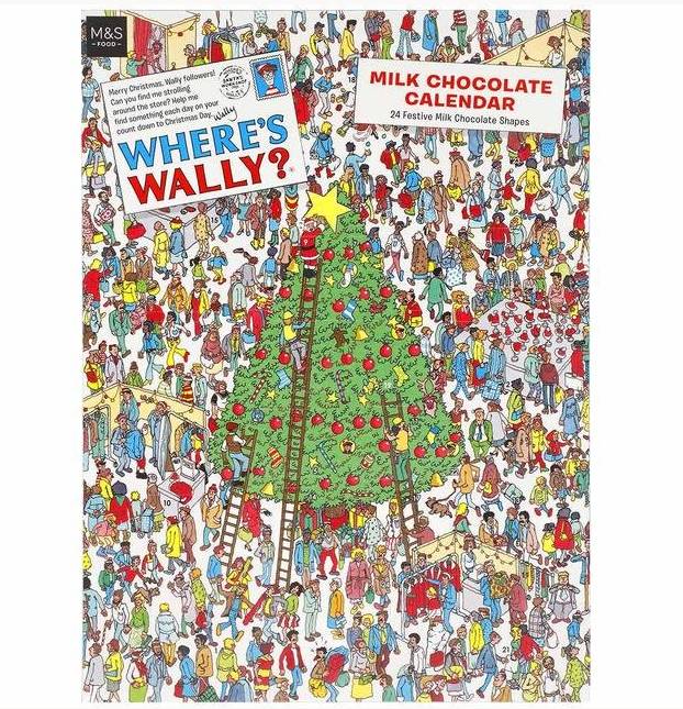 聖誕倒數月曆 「Where’s Wally?」 聖誕倒數日曆 $59
