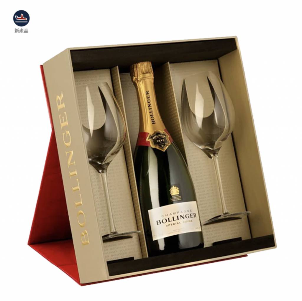 佳節選酒 Bollinger special cuvée with 2 glasses giftbox set – 750ml
