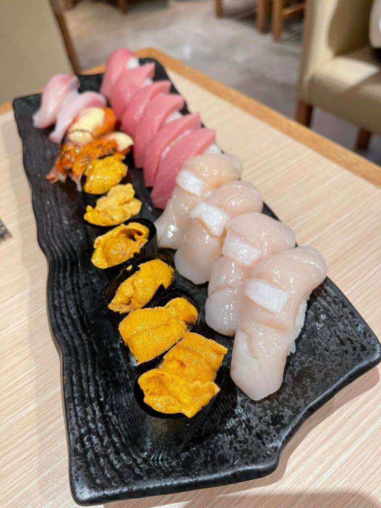 日式放題 壽司推介｜帆立貝、海膽、拖羅這些都是回本壽司，必點！