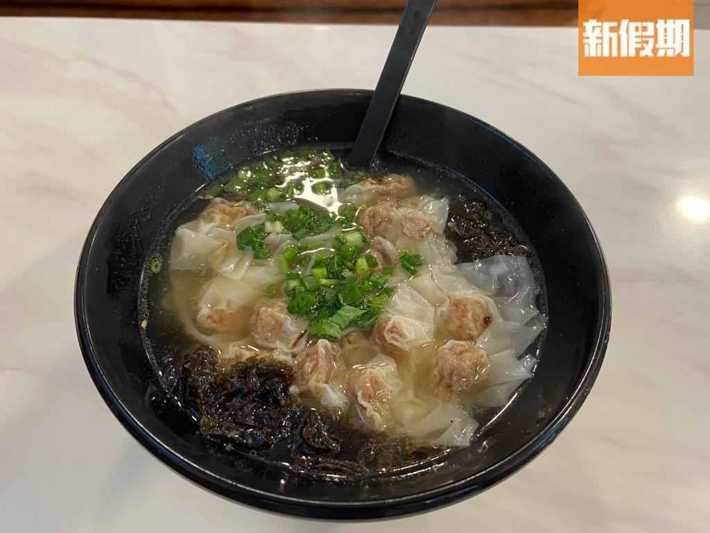 自助餐 全港自助餐推介｜餛飩每粒只有手指頭般大，但記者食完一碗已經有4分飽。