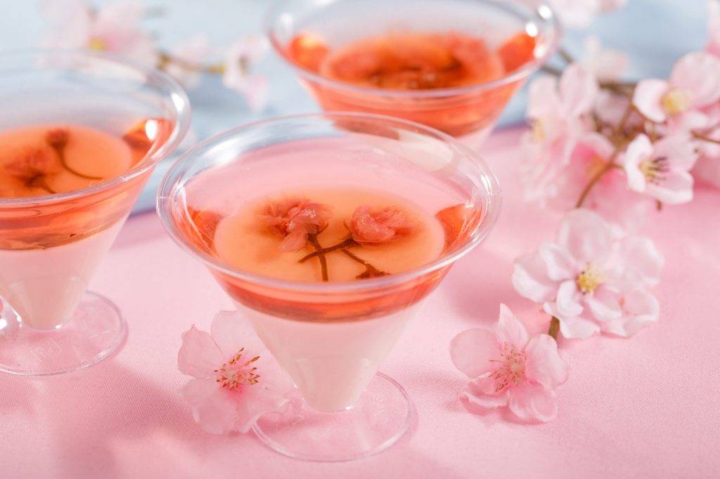 自助餐 櫻花3.6牛乳奶凍