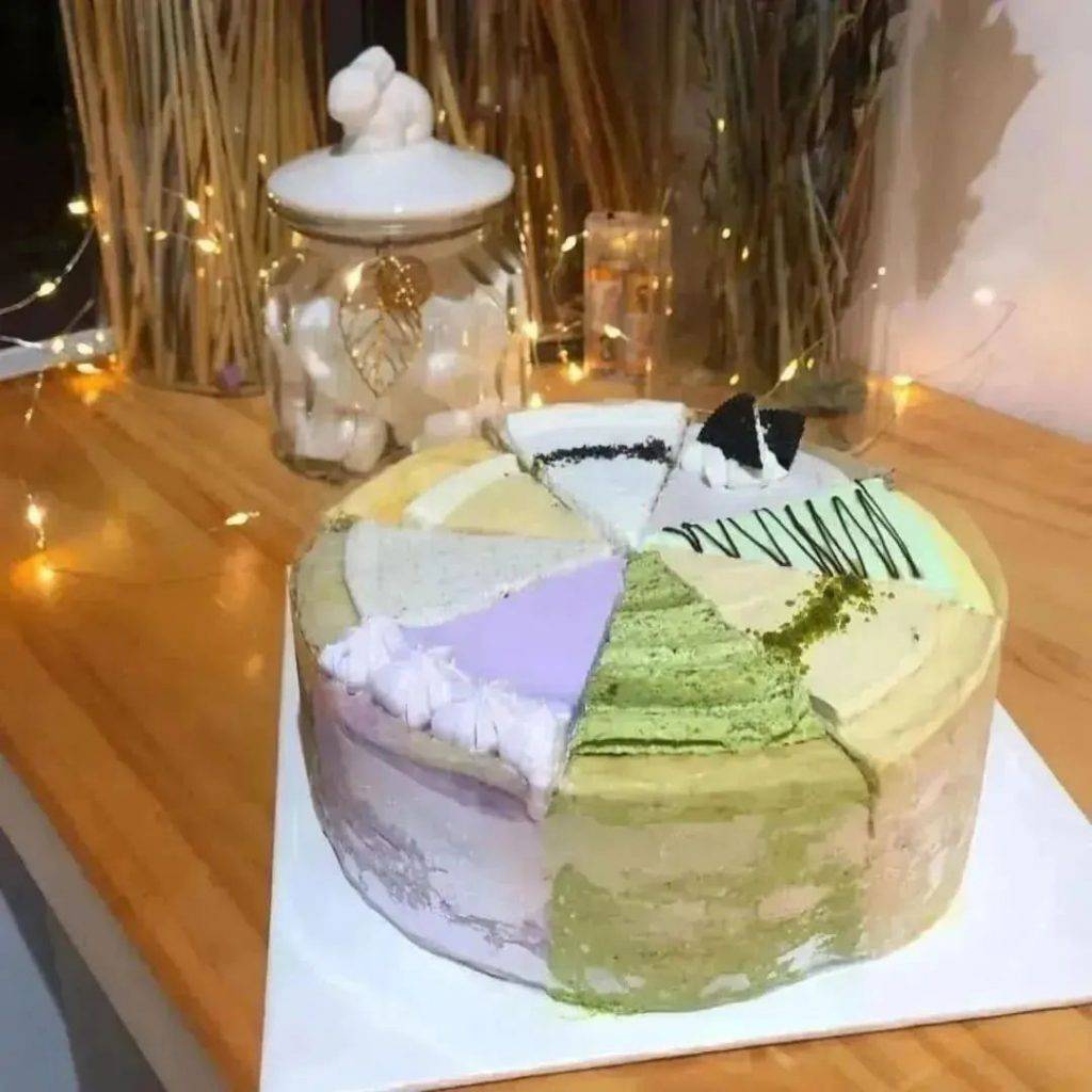 情人節蛋糕2023 情人節蛋糕2023｜小店供應8件或10件拼原個蛋糕，一個蛋糕可以食勻心水口味。