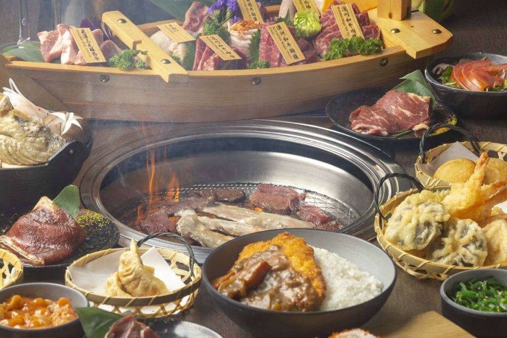 燒肉放題 燒肉放題推介｜響Hibiki燒肉放題，2小時食盡和牛、刺身、炸物、熱食、甜品等。
