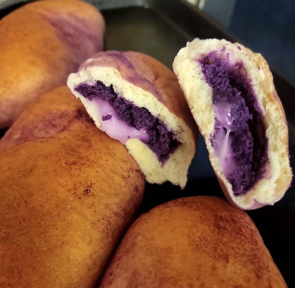 麵包店 全港麵包店推介｜紫薯麻糬包。