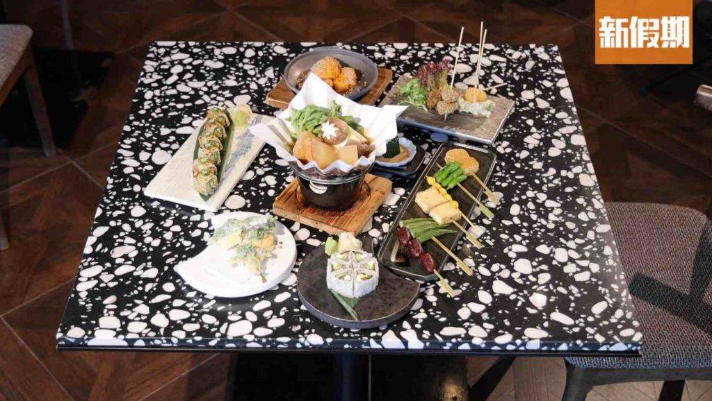 Kyoto Joe 餐廳一直供應日式素食，不過近年才供應素食放題。