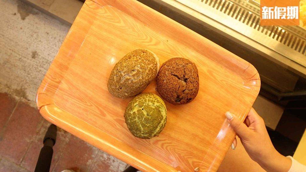 快樂餅店 麻糬波波，分別有原味、朱古力、綠茶和伯爵茶。