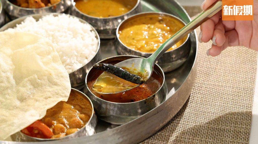 Woodland 南印度的所有咖喱都會偏稀和水，建議可以配飯食。