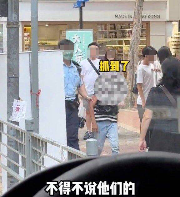 內地美女網紅旺角被偷iPhone 港警半小時秒速破案！香港網民：真好運