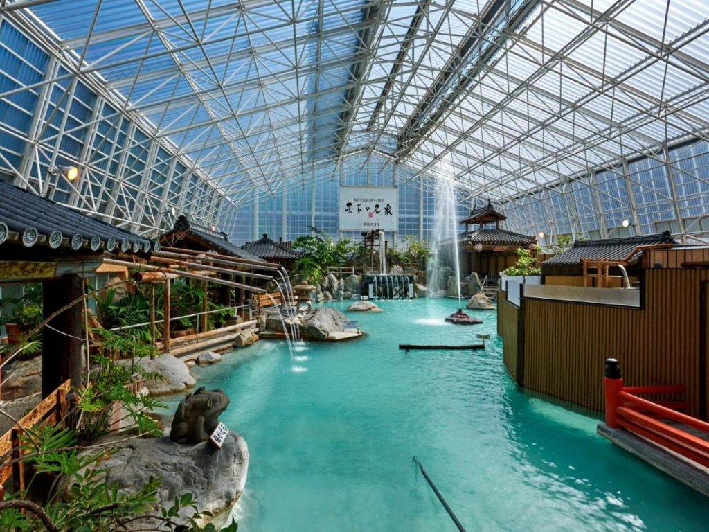  鹿兒島酒店2023 佔地超大的溫泉區，最適合一家大小來玩樂兼休息