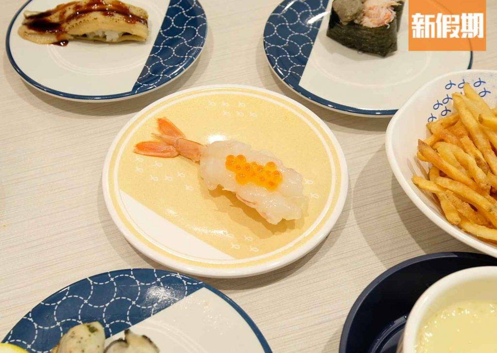 はま寿司HAMA-SUSHI $22 三文魚籽特大天然赤蝦