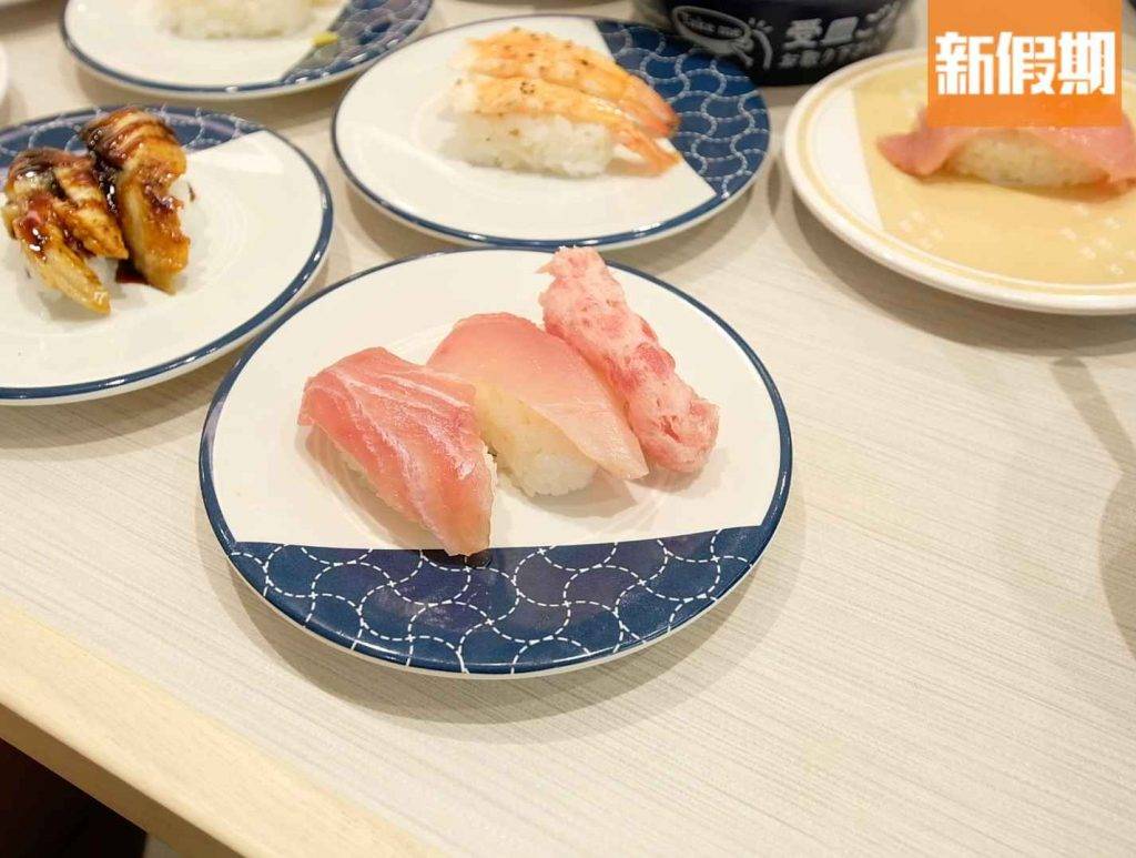 はま寿司HAMA-SUSHI $17吞拿魚三味