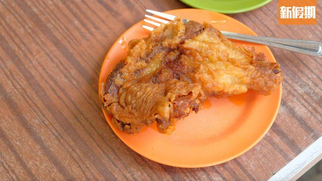 香港仔美食 炸特大雞髀$21