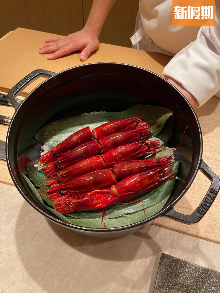 尖沙咀美食 西班牙紅蝦意大利刺身薄切