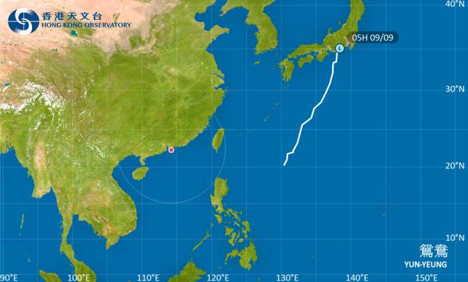 颱風消息｜天文台最新路徑動態！掛3號風球機率有幾大？