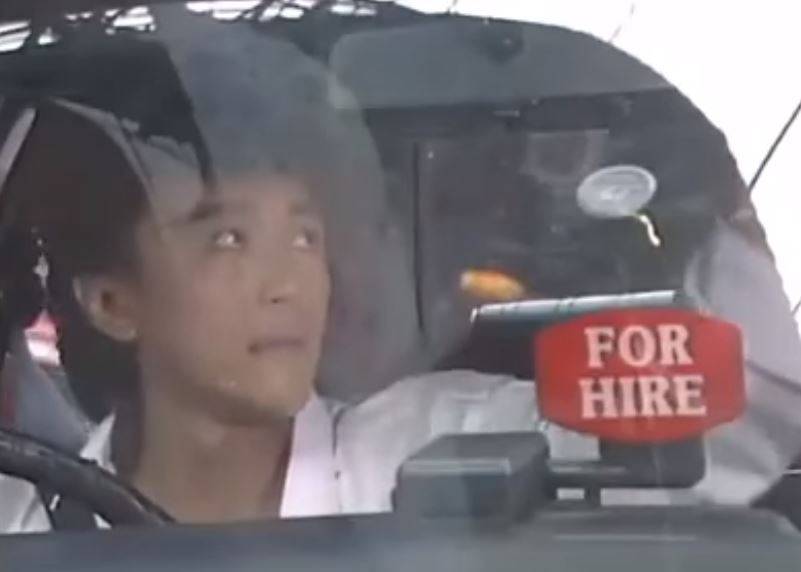 的士司機 湯姆仕因香港的士司機講句「謝謝」被嚇死示意圖，非當事人）