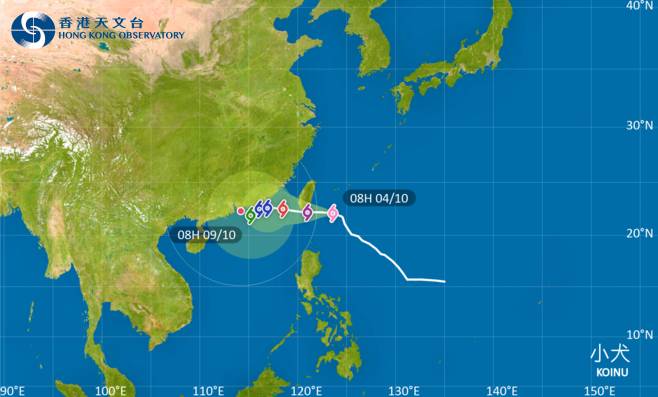 颱風小犬｜周末或迫港東100公里！八號風球機會取決2大因素