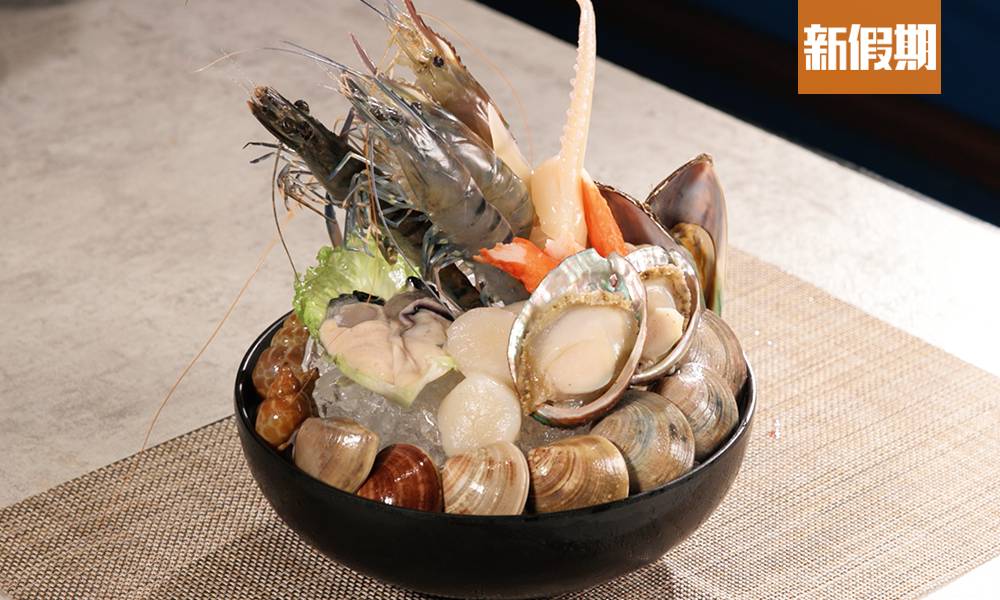 任食大閘蟹 任食超過10款海鮮大頭蝦、鮑魚、鑽石蜆、日本帶子等圖片