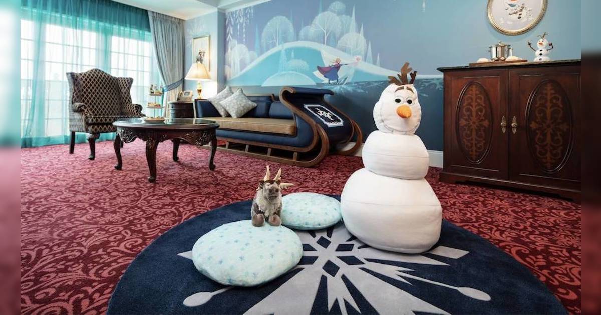 香港迪士尼樂園酒店《魔雪奇緣》主題套房！Frozen限定贈品＋三層架下午茶