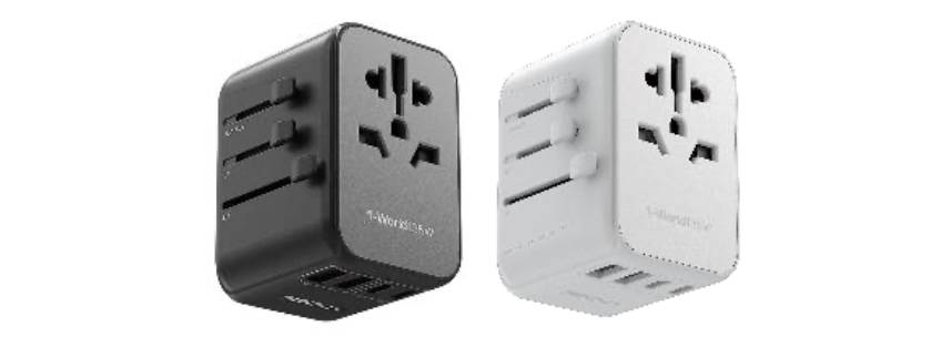 sogothankfulweek 崇光感謝祭 MOMAX I-WORLD USB PD35W 5 USB 旅行充電座黑/白) 價值$198) 換購價:$99