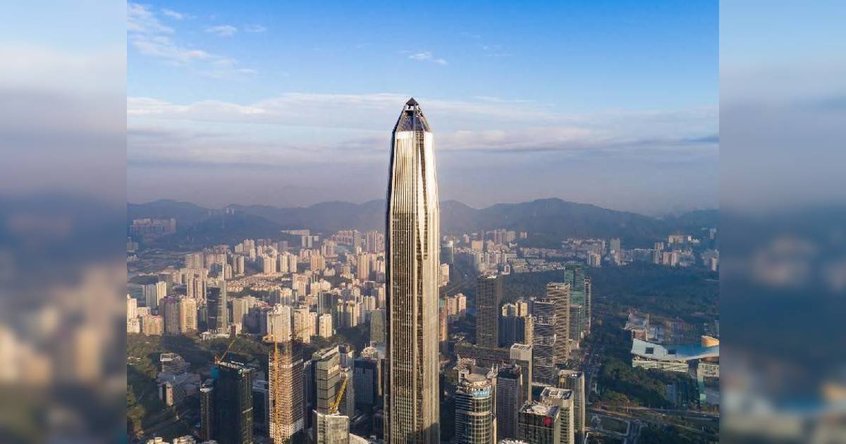 深圳雲際觀光層！116層高360度觀賞風景＋超高速電梯