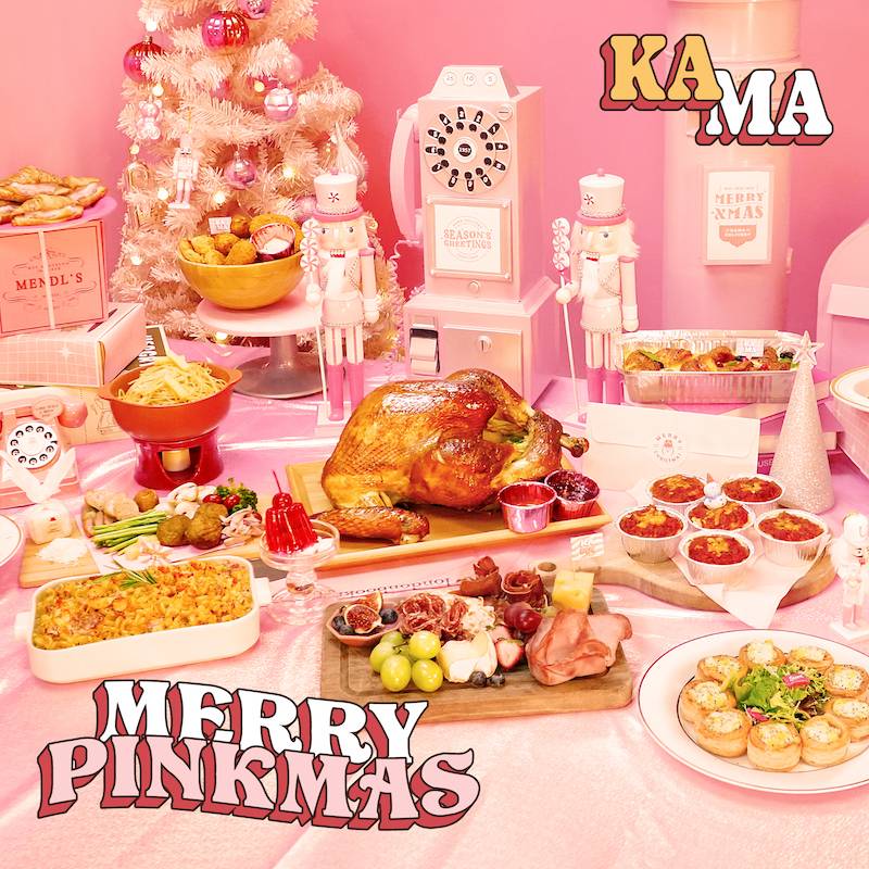 聖誕到會2023 聖誕到會2023｜Kama Delivery推出「Merry Pinkmas 2023!」到會套餐，新系列餐點中加入了各式粉紅元素