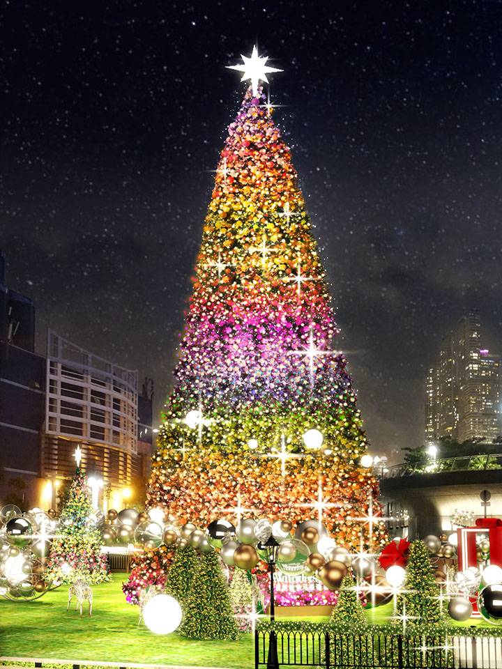 西九聖誕樹2023 聖誕燈飾 西九巨型聖誕樹
