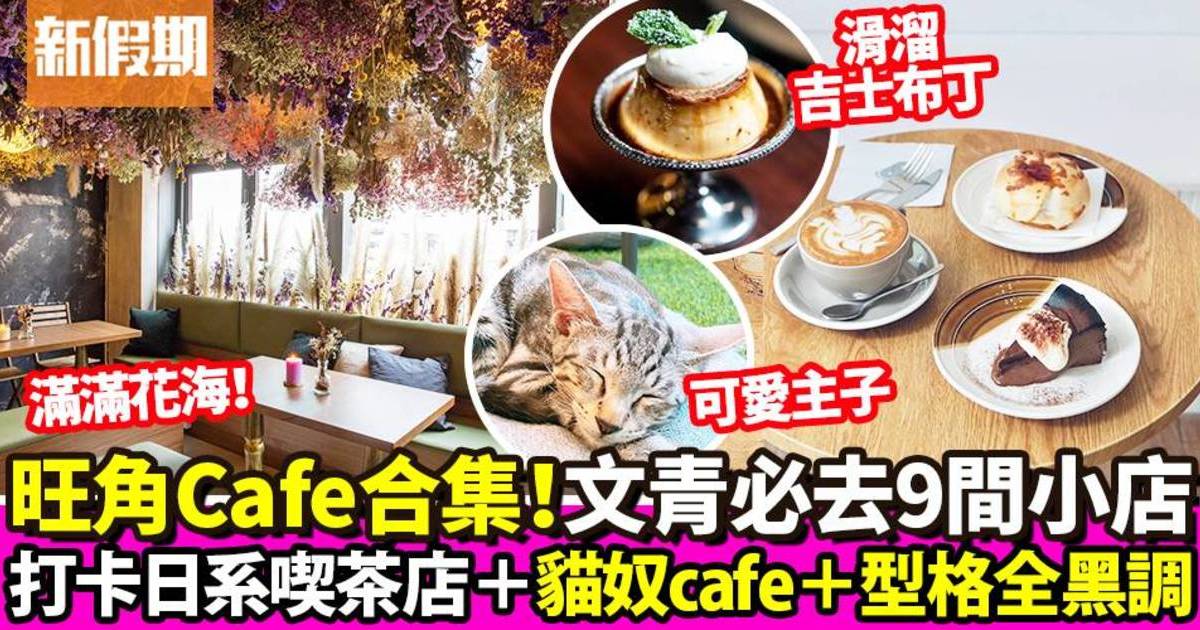 旺角Cafe｜9間必吃推介：平價樓上cafe日系手作甜品＋無限時貓貓cafe