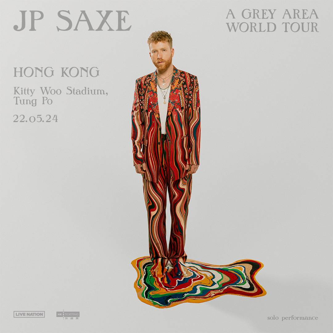 JP Saxe演唱会2024香港站