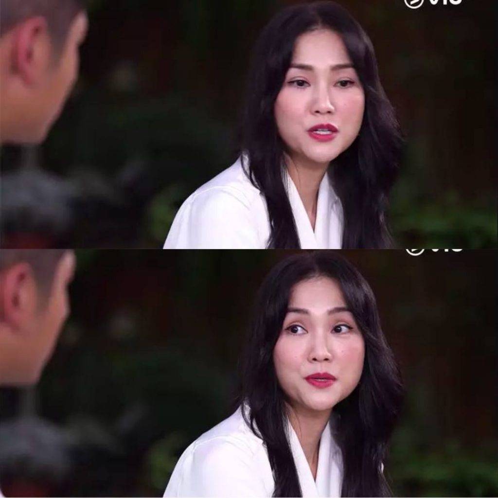 吴若希 jinny 谢安琪于2021年拍摄ViuTV节目《AH佛真·惜玩》时，就曾被网民狠批块面出晒事。（图片来源：ViuTV截图）