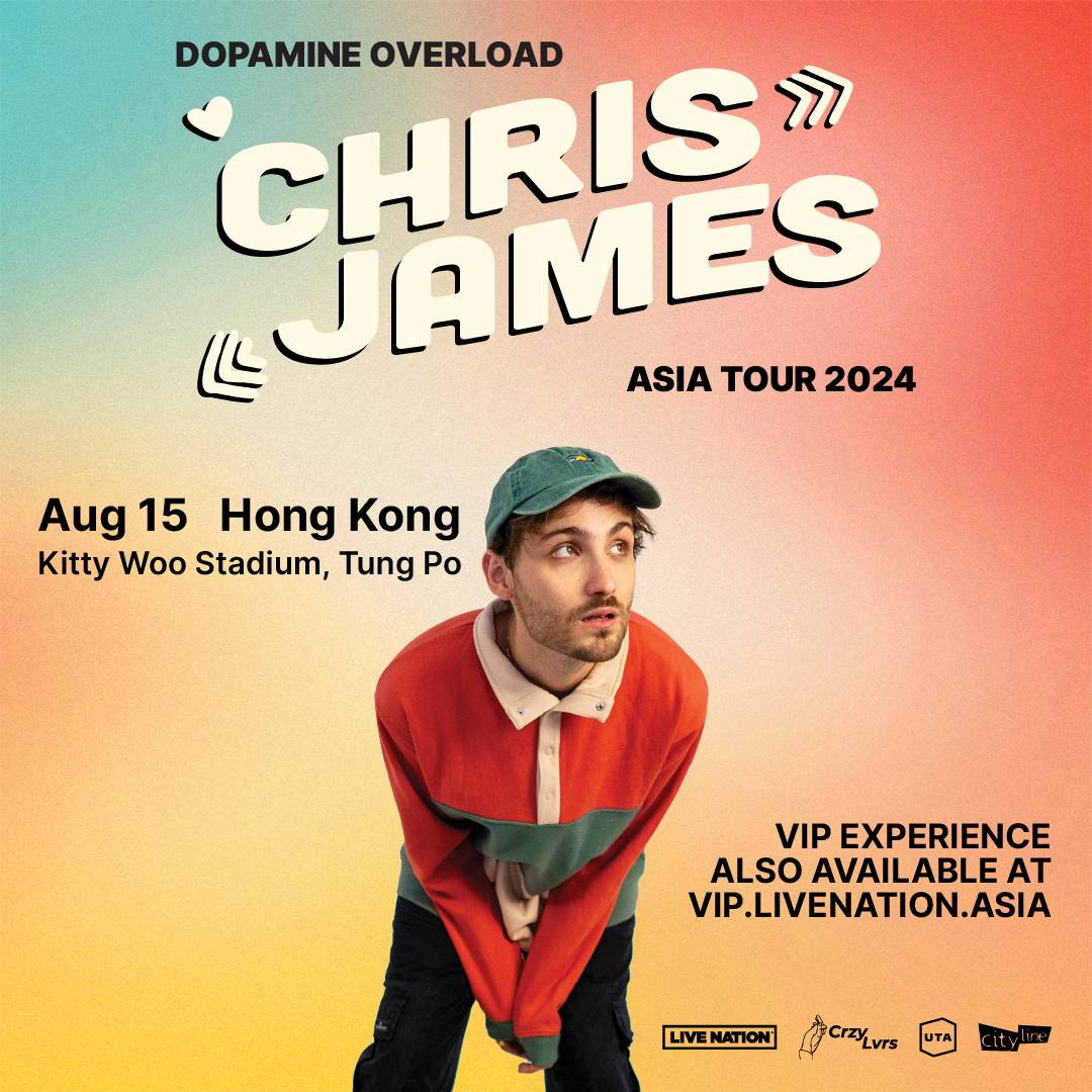 Chris James演唱会2024香港站