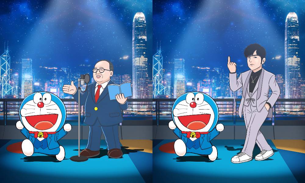 多啦A夢7.13開幕展覽免費區《100%星光大道》！聯乘13位香港電影工作者