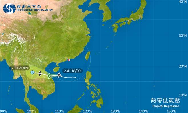 颱風熱帶低氣壓最新消息｜天文台颱風路徑預測！掛3號風球機率有幾大？