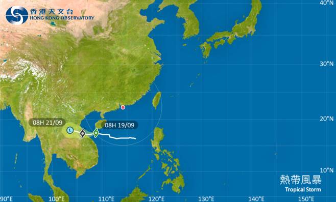 颱風熱帶風暴最新消息｜天文台颱風路徑預測！掛3號風球機率有幾大？