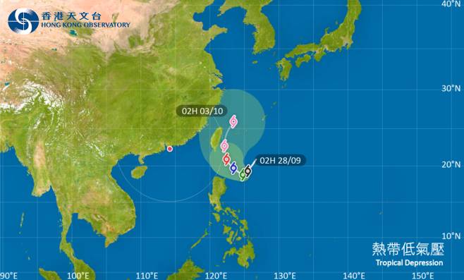 颱風熱帶低氣壓最新消息｜天文台颱風路徑預測！掛3號風球機率有幾大？