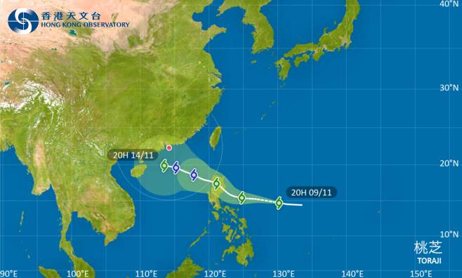 外遊注意！颱風桃芝影響呂宋 最新路徑圖/航班資訊/旅遊保險一文睇